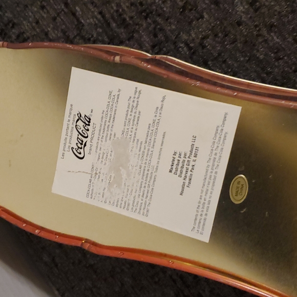 Vintage Coca Cola Coke Bottle Collectible Metal Tin - Picture 4 of 5